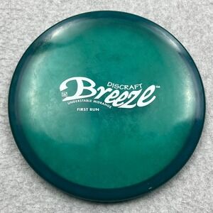Discraft First Run Breeze Understable Midrange White Foil‎ Stamp Disc Golf OOP